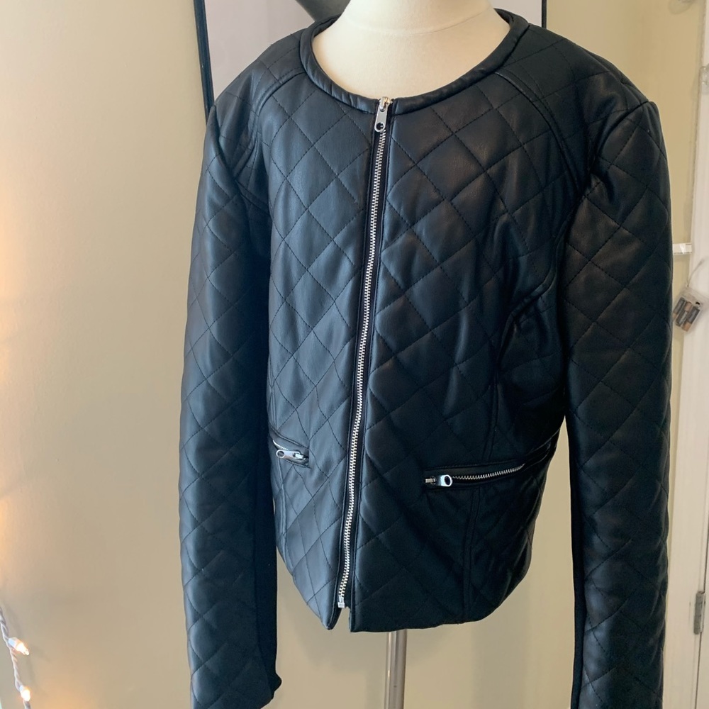 ZARA Pleather Jacket